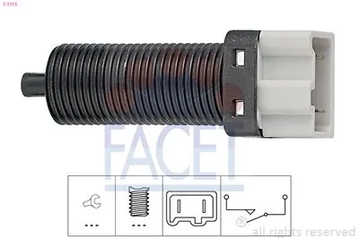 Выключатель, привод сцепления (Tempomat) FACET 7.1115