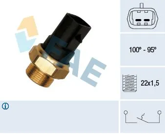 Датчик включения вентилятора FAE 37280