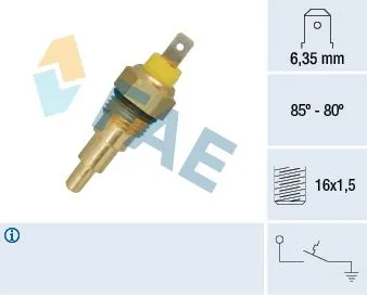 Датчик включения вентилятора FAE 37630