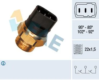 Датчик включения вентилятора FAE 37820