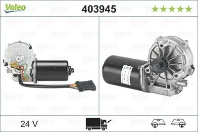 Двигатель стеклоочистителя VALEO 403945
