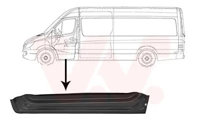 Дверь VAN WEZEL 3077271
